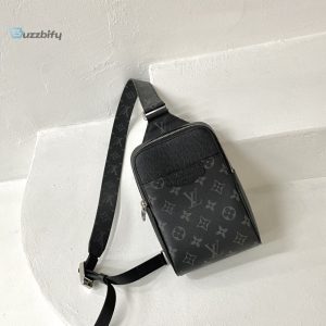 louis vuitton outdoor slingbag taigarama noir black for men mens bags crossbody bags 83in21cm lv m30741 buzzbify 1