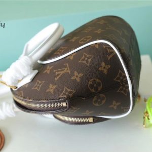 louis vuitton ellipse bb handbag created by nicolas ghesquiere from classic monogram canvas for women brown 91in23cm lv m20752 buzzbify 1 2