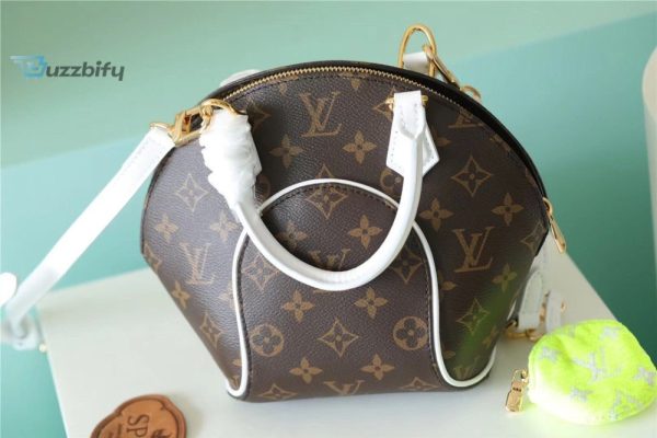 louis vuitton ellipse bb handbag created by nicolas ghesquiere from classic monogram canvas for women brown 91in23cm lv m20752 buzzbify 1 3