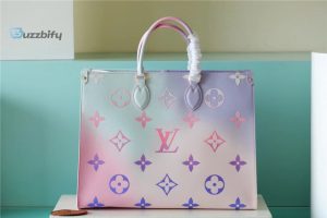 louis vuitton onthego gm tote bag in monogram canvas sunrise pastel for women 161in41cm lv m46076 buzzbify 1