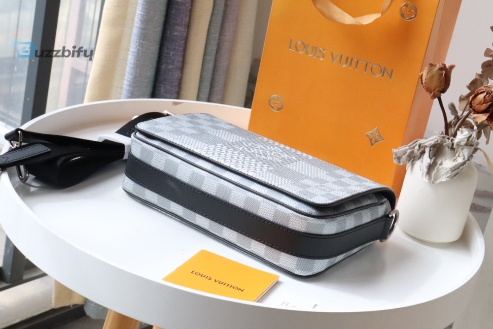 Louis Vuitton Studio Messenger Damier Graphite Plaster For Men Mens Bags Shoulder And Crossbody Bags 9.3In25.3Cm Lv N50014