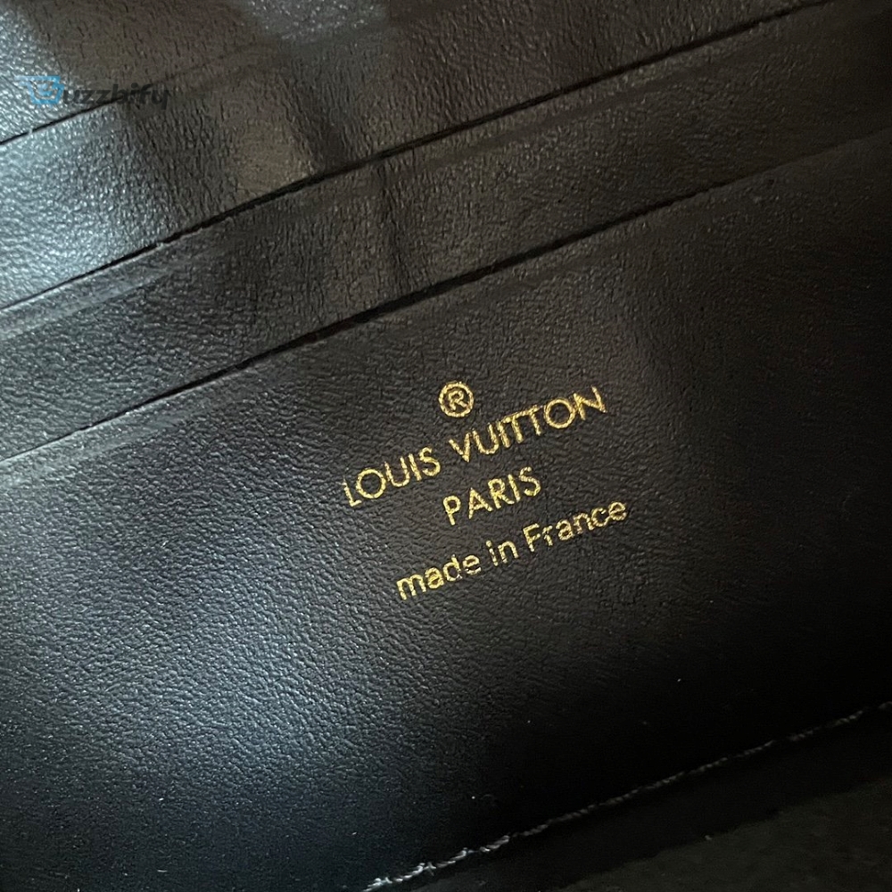 Louis Vuitton Dauphine Chain Wallet Combines Monogram And Monogram Reverse Canvas By Nicolas Ghesquière For Women, Women’s Wallet 19cm LV M68746
