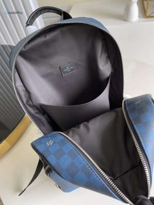 louis vuitton campus backpack damier graphite 3d canvas blue for men mens bags 39cm lv n50008 buzzbify 1 1