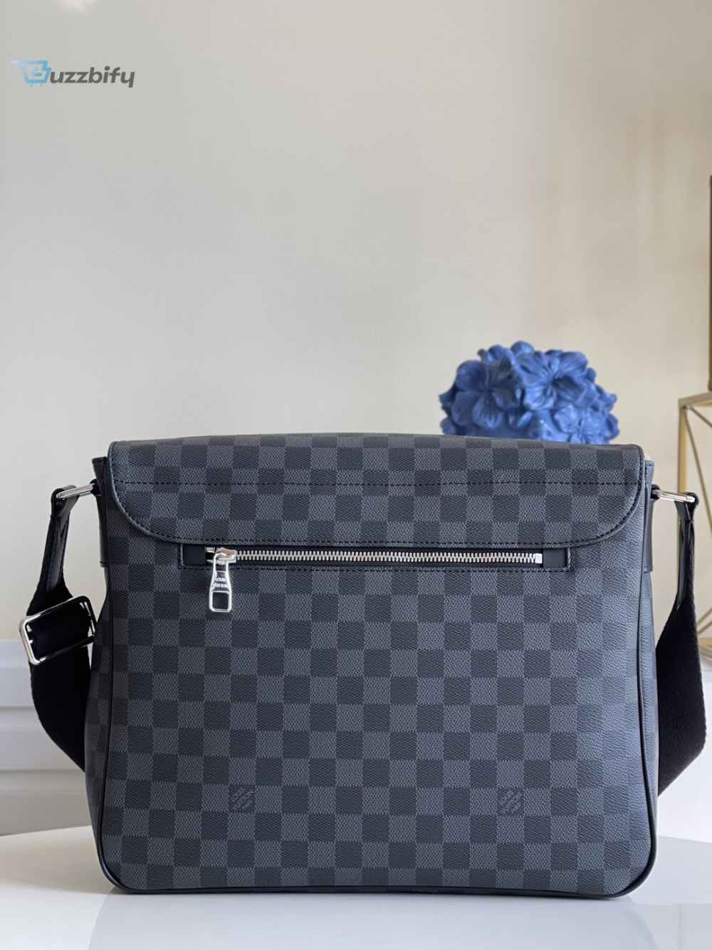 Louis Vuitton Christopher Messenger Bag Damier Graphite Canvas For Men Mens Bags Shoulder And Crossbody Bags 13In33cm Lv N41500