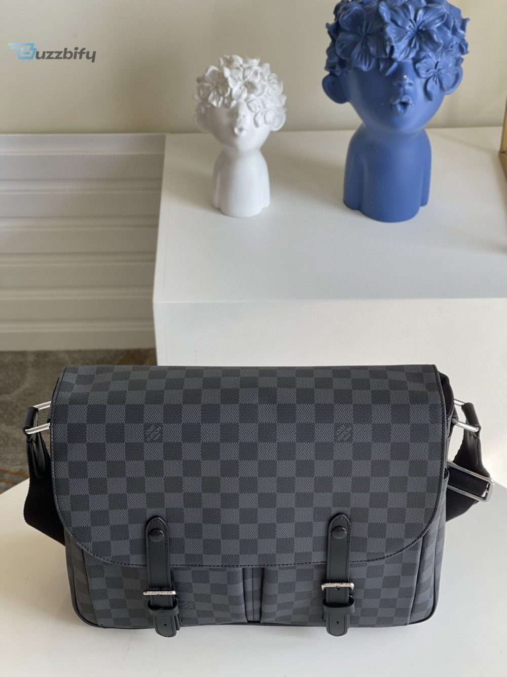 Acm Shop Louis Vuitton Christopher Messenger Bag Damier Graphite Canvas For Men Mens Bags Shoulder And Crossbody Bags 13In33cm Lv N41500 Louis Vuitton 2002 pre owned Spontini top handle bag