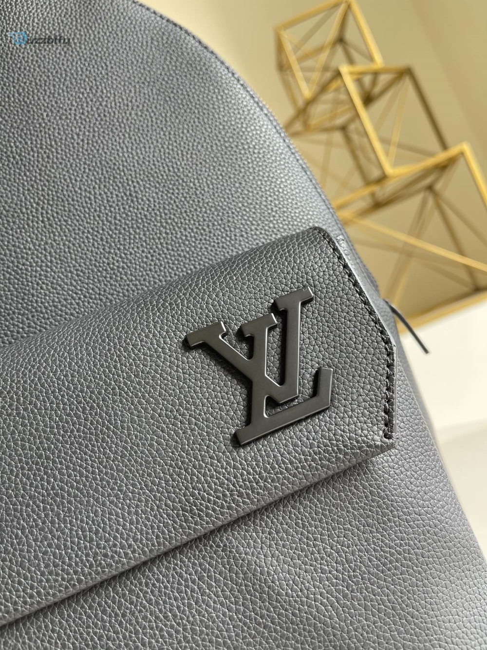 Louis Vuitton Lv Aerogram Backpack Black For Men Mens Bags 43Cm Lv M57079