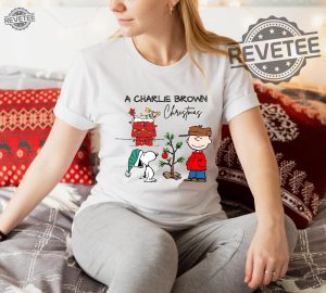 Charlie Christmas Shirt Christmas Cartoon Dog Shirt Cute Christmas Gift Classic And Timeless Unique