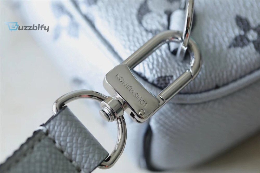 Louis Vuitton Outdoor Sling Bag Taigarama Gunmetal Gray For Men Mens Bags Crossbody Bags 8.3In21cm Lv