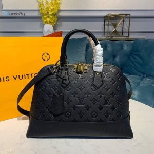 louis vuitton neo alma bag 32cm monogram empreinte canvas springsummer collection m44832 black buzzbify 1 1