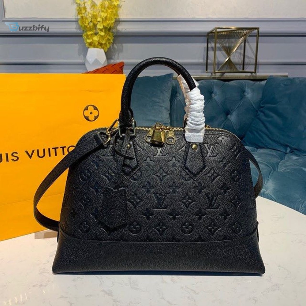 Louis Vuitton Neo Alma Bag 32Cm Monogram Empreinte Canvas Springsummer Collection M44832 Black