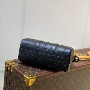 louis vuitton keepall xs monogram seal black for women womens handbags shoulder and crossbody bags 83in21cm lv m57960 buzzbify 1 1