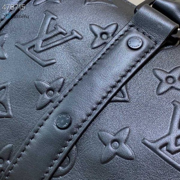 louis vuitton keepall xs monogram seal black for women womens handbags shoulder and crossbody bags 83in21cm lv m57960 buzzbify 1 6