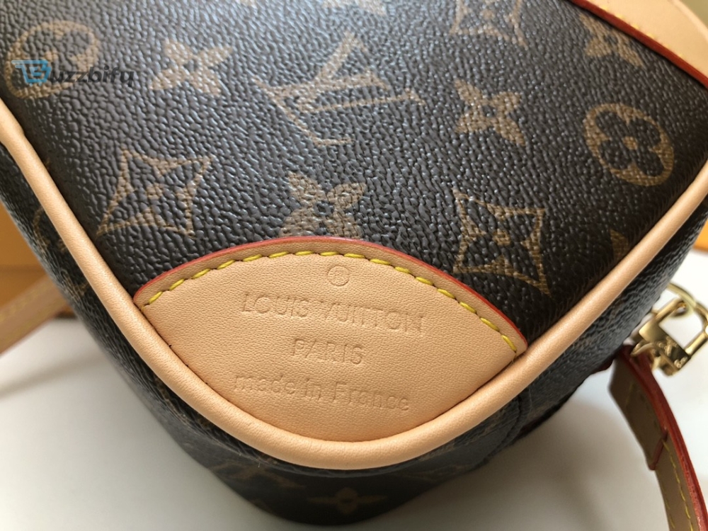 Louis Vuitton Deauville Mini Monogram Canvas By Nicolas Ghesquiere For Women, Women’s Handbags, Shoulder And Crossbody Bags 8.3in/22cm LV M45528
