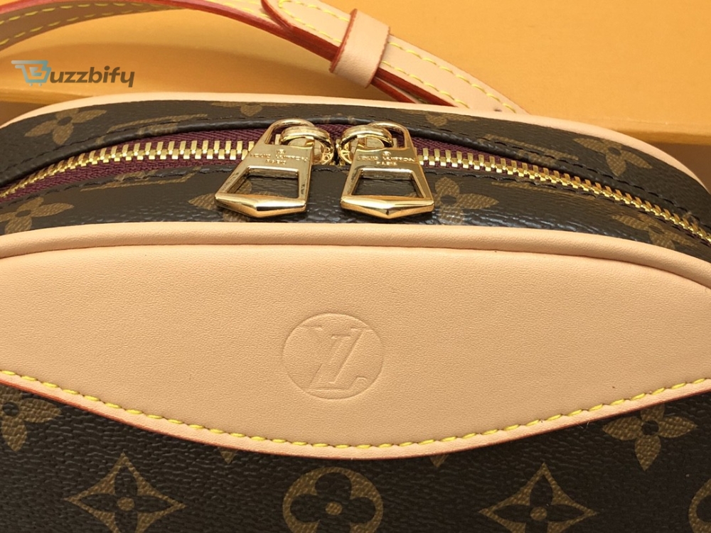 Louis Vuitton Deauville Handbag Monogram Canvas Mini