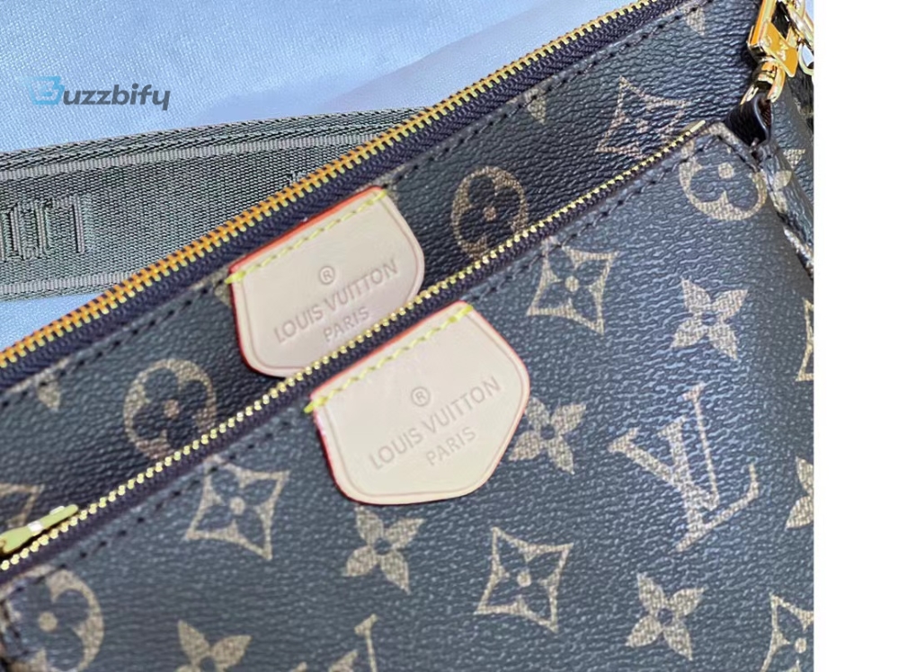 Louis Vuitton Multi Pochette Accessoires Monogram Canvas Khaki For Women, Women’s Handbags, Shoulder And Crossbody Bags 9.4in/24cm LV M44813
