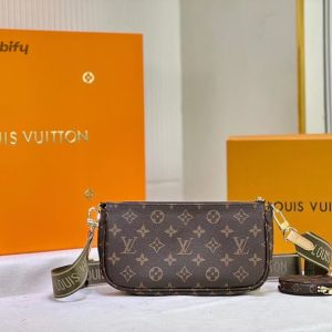 louis vuitton multi pochette accessoires monogram canvas khaki for women womens handbags shoulder and crossbody bags 94in24cm lv m44813 buzzbify 1 5