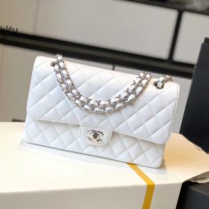 chanel hoop Pre-Owned 1994-1996 CC embroidered chain backpack
