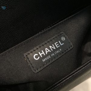 chanel boy handbag silver hardware black for women womens handbags shoulder and crossbody bags 98in25cm a67086 buzzbify 1 14