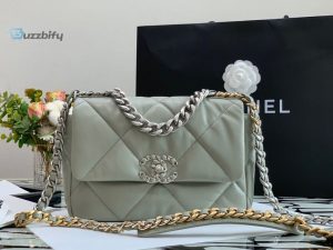 chanel classic flap bag grey for women 102in26cm buzzbify 1