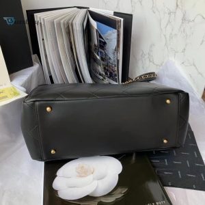 chanel Calfskin shopping bag black for women womens bags 144in37cm as3508 b08867 94305 buzzbify 1 7