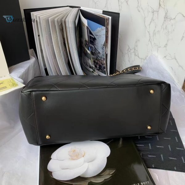 chanel Calfskin shopping bag black for women womens bags 144in37cm as3508 b08867 94305 buzzbify 1 7