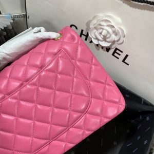Chanel bolsas Large Classic Handbag Gold Hardware Pink For Women Womens Handbags Shoulder Bags 11.8In30cm