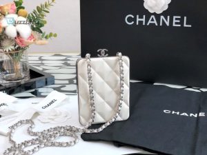 chanel cruise clutch crossbaby white bag for women 13cm5in buzzbify 1 1