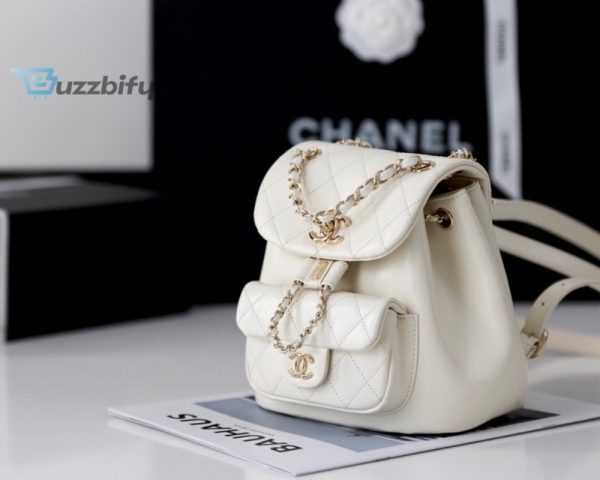 chanel backpack white for women 7 in18cm buzzbify 1 3