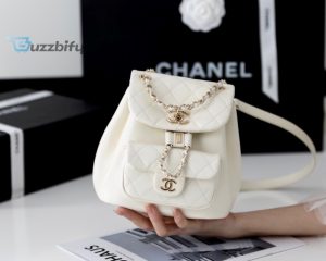 chanel backpack white for women 7 in18cm buzzbify 1 5