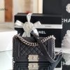 chanel mini classic flapbag black for women 20cm79 in buzzbify 1