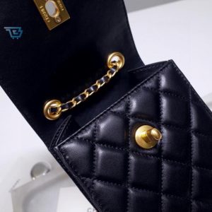 Chanel Quilted Phone Holder Bag For Women 17Cm6.6In