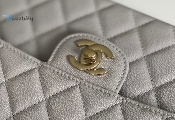 chanel classic handbag 26cm grey for women a01112 buzzbify 1 2