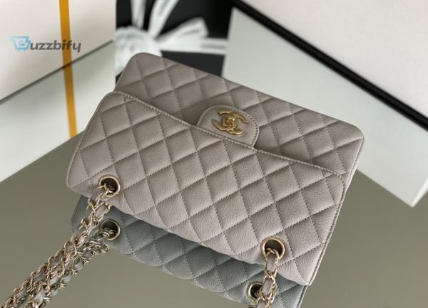 chanel classic handbag 26cm grey for women a01112 buzzbify 1 3
