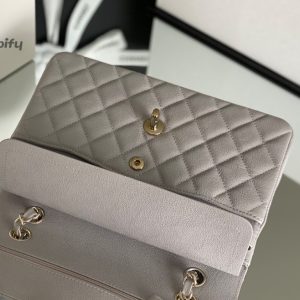 chanel classic handbag 26cm grey for women a01112 buzzbify 1 4