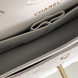 chanel classic handbag 26cm grey for women a01112 buzzbify 1 7