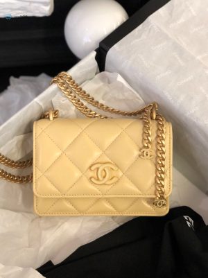 chanel spring and summer 22c yellow for women womens bags 61in155cm buzzbify 1