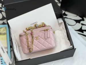 chanel vanity with chain light pink for women womens bags 62in16cm buzzbify 1