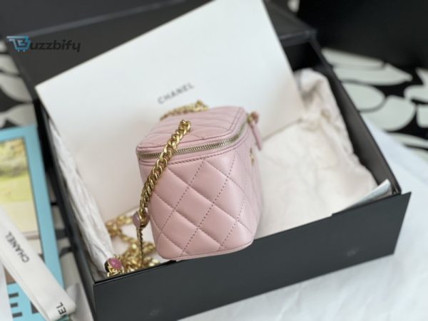 chanel vanity with chain light pink for women womens bags 62in16cm buzzbify 1 2
