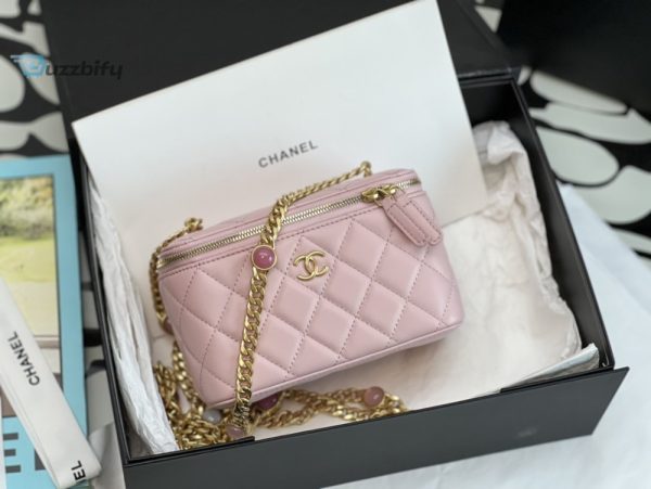 chanel vanity with chain light pink for women womens bags 62in16cm buzzbify 1 4