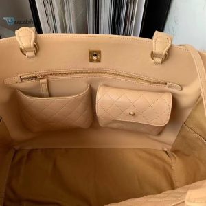 chanel shopping bag beige for women womens bags 144in37cm buzzbify 1 3