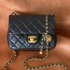 chanel classic bag black for women womens bags 71in18cm buzzbify 1