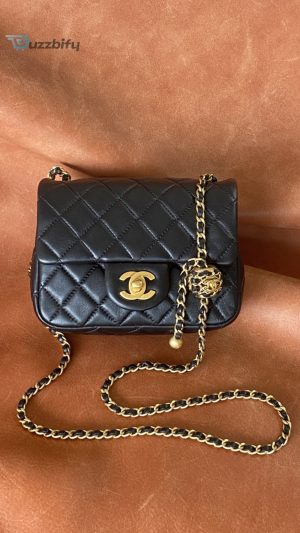 chanel classic bag black for women womens bags 71in18cm buzzbify 1