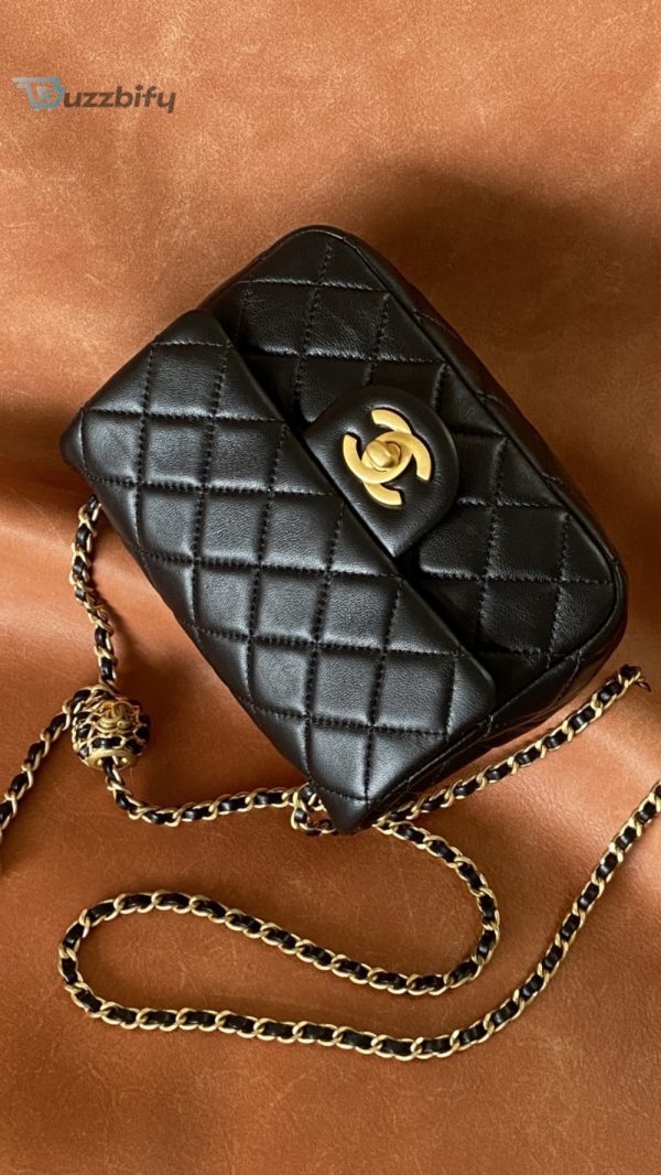 chanel classic bag black for women womens bags 71in18cm buzzbify 1 2