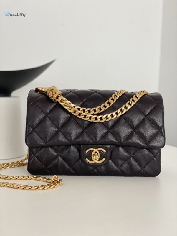 chanel small flap bag black for women womens bags 87in22cm buzzbify 1