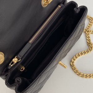 chanel small flap bag black for women womens bags 87in22cm buzzbify 1 2