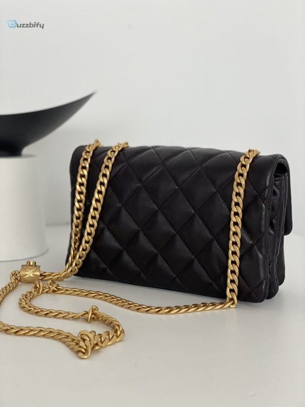 chanel small flap bag black for women womens bags 87in22cm buzzbify 1 3