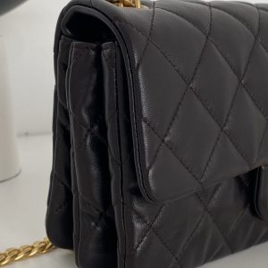 chanel small flap bag black for women womens bags 87in22cm buzzbify 1 4