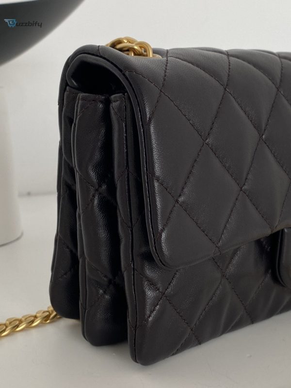 chanel small flap bag black for women womens bags 87in22cm buzzbify 1 4