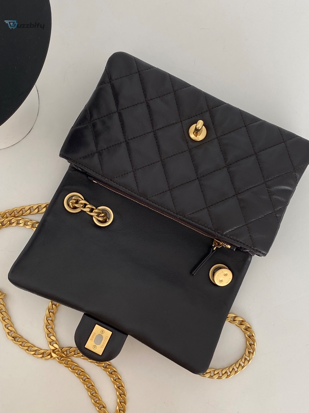 Chanel Small Flap Bag Black For Women, Women’s Bags 8.7in/22cm