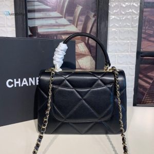chanel trendy cc bag black for women womens handbags shoulder and crossbody bags 102in26cm buzzbify 1 4